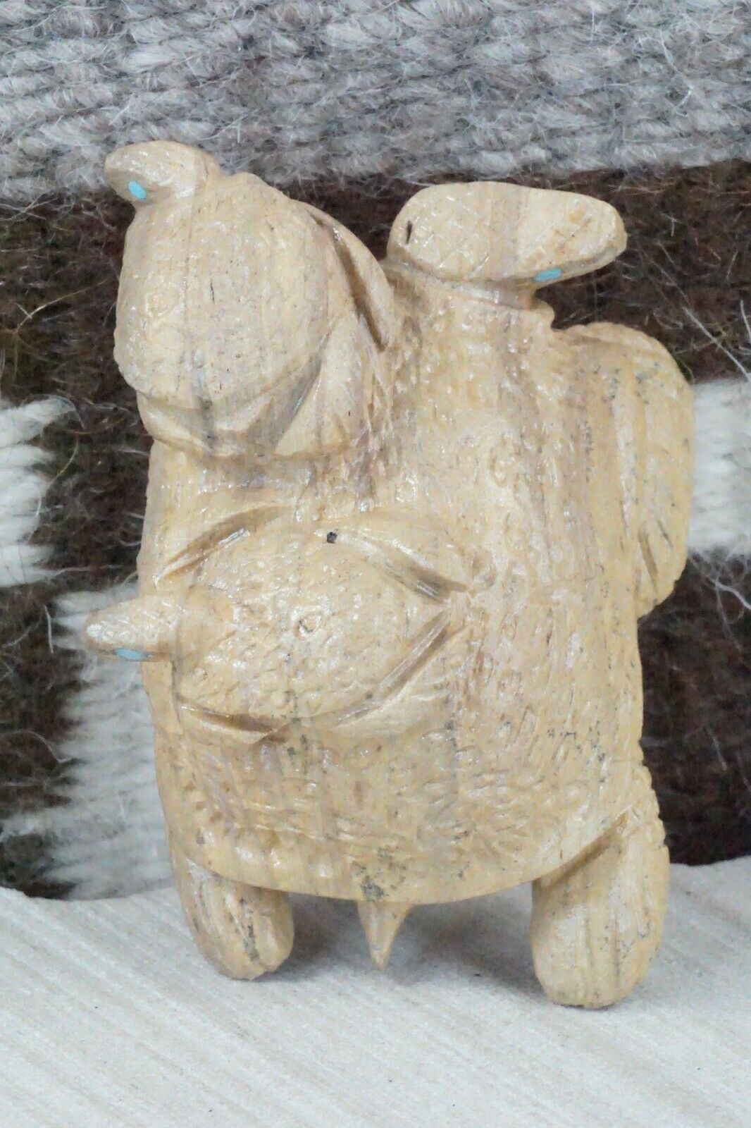 Turtle Zuni Fetish Carving - Michelle Cheama