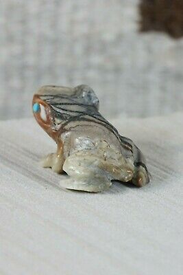 Frog Zuni Fetish Carving - Dane Malani - High Lonesome Trading
