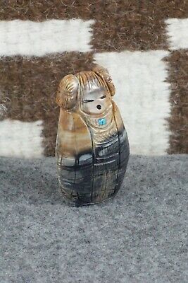 Corn Maiden Zuni Fetish Carving - Faye Quandelacy