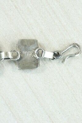 Navajo Spiny Oyster and Sterling Silver Link Bracelet - Selina Warner