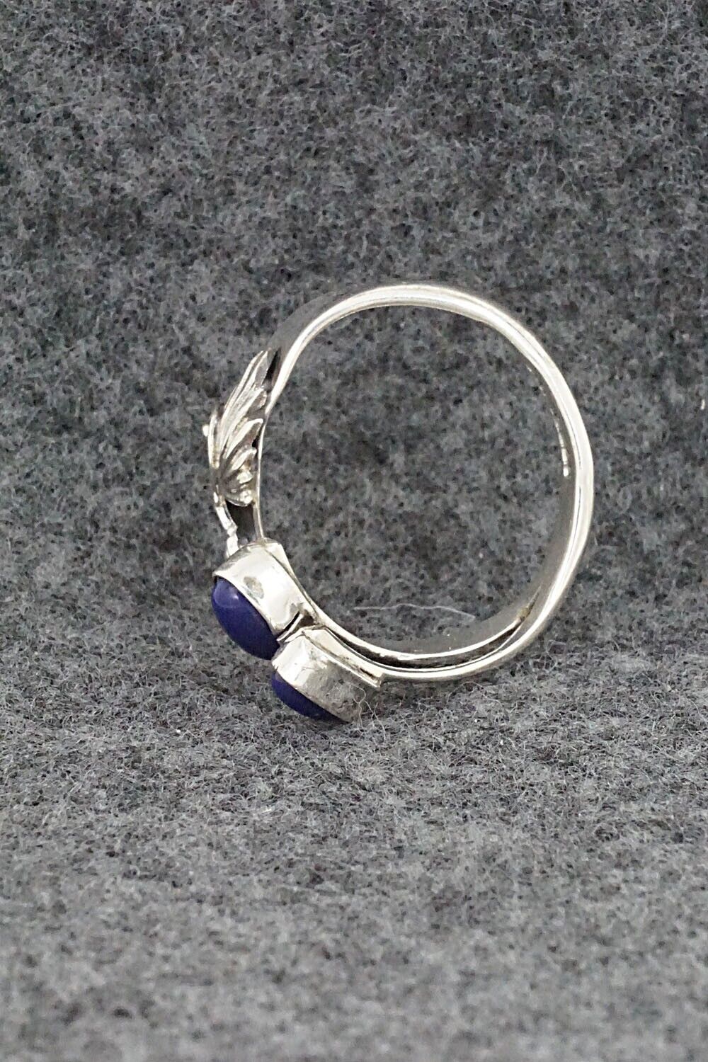 Lapis & Sterling Silver Ring - Harris Largo - Size 8.5