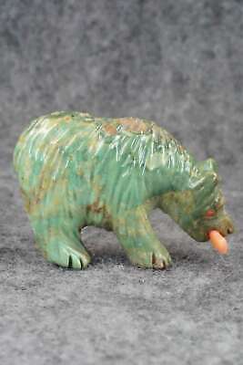 Bear Zuni Fetish Carving - Andres Quandelacy