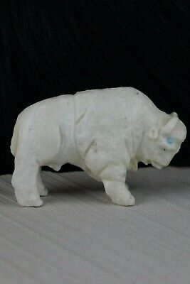 Buffalo Zuni Fetish - Herbert Him - Zuni Buffalo Carving - Native American - High Lonesome Trading