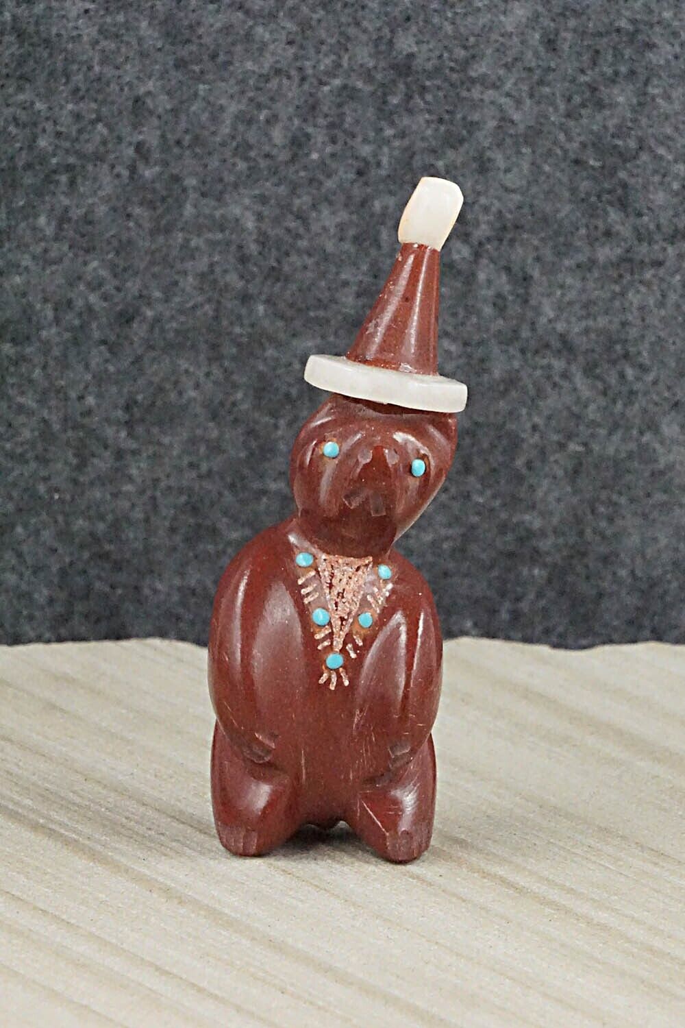 Bear Zuni Fetish Carving - Brandon Phillips