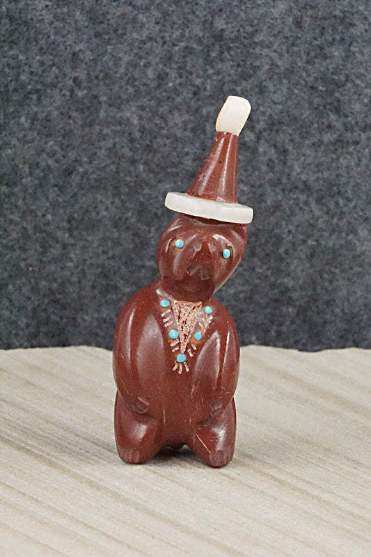 Bear Zuni Fetish Carving - Brandon Phillips