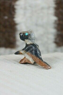 Beaver Zuni Fetish Carving - Dane Malani - High Lonesome Trading
