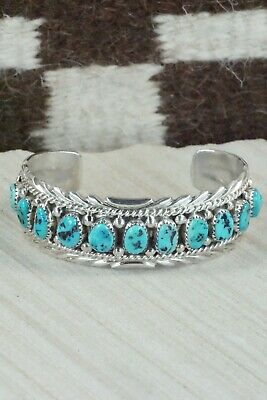 Turquoise & Sterling Silver Bracelet - Anthony Brown