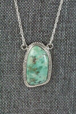 Navajo Turquoise & Sterling Silver Necklace - Annie Spencer