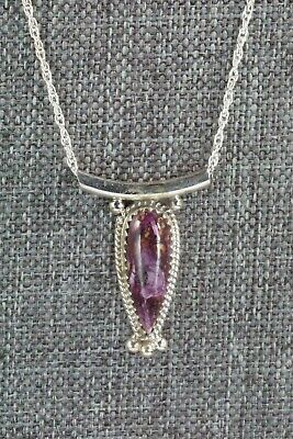Spiny Oyster & Sterling Silver Necklace - Sharon McCarthy
