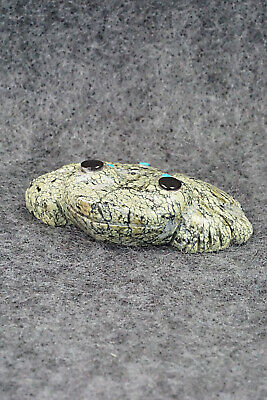 Frog Zuni Fetish Carving - Reynold Lunasee
