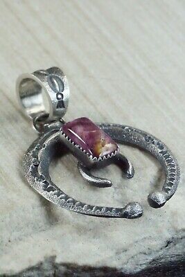 Spiny Oyster and Sterling Silver Pendant - Kevin Billah