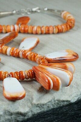 Santo Domingo Spiny Oyster Necklace - Lupe Lovato