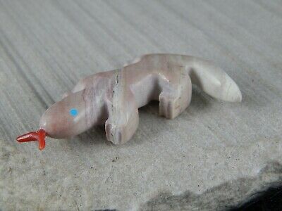 Snake Zuni Fetish Carving - Cameron Nastacio - High Lonesome Trading