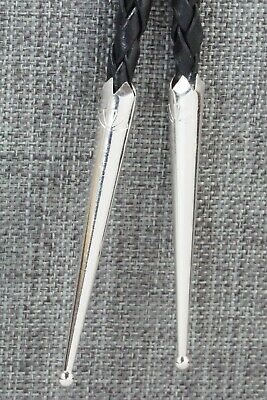 Turquoise & Sterling Silver Bolo Tie - Fred Peters