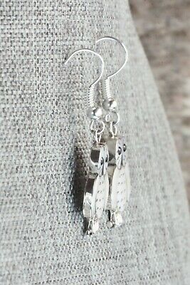 Mother of Pearl & Sterling Silver Earrings - Reginda Kallestewa