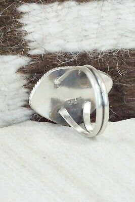 Spiny Oyster and Sterling Silver Ring - Selina Warner - Size 8