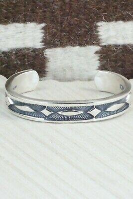 Sterling Silver Bracelet - Jerrold Tahe - High Lonesome Trading