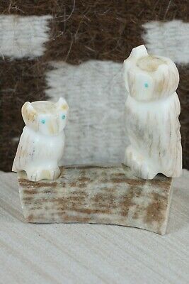 Owl Zuni Fetish Carving - Brandon Phillips