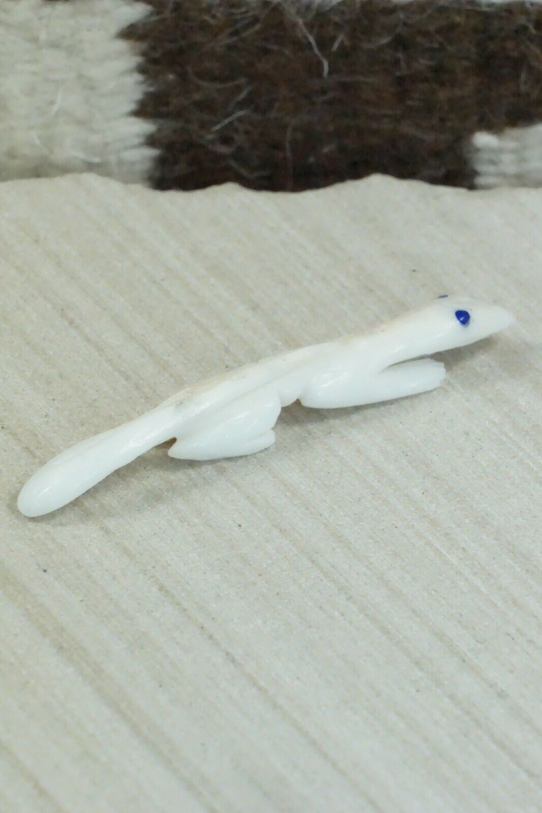 Lizard Zuni Fetish Carving - Jonas Hustito