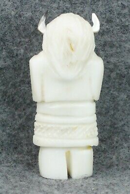 Buffalo Dancer Zuni Fetish Carving - Faye Quandelacy