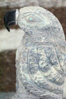 Eagle Zuni Fetish Carving - Jon Quam - High Lonesome Trading