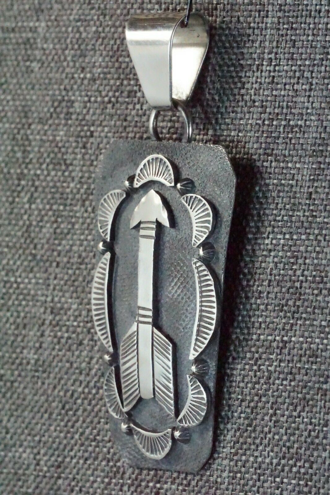 Sterling Silver Pendant - Native American