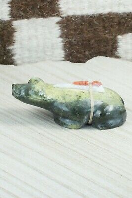 Frog Zuni Fetish Carving - Delvin Leekya