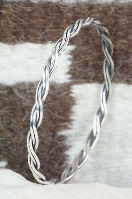 Sterling Silver Bangle - Elaine Tahe