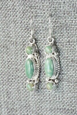 Turquoise & Sterling Silver Earrings - Harris Largo