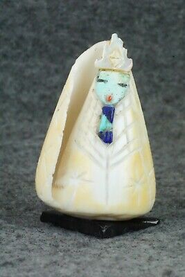 Corn Maiden Zuni Fetish Carving - Jon Quam