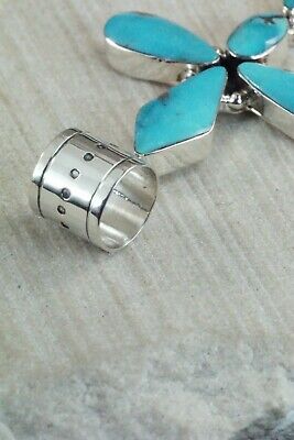 Turquoise and Sterling Silver Pendant - Jimson Belin