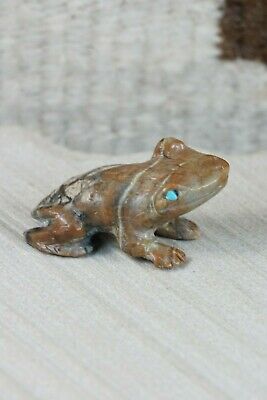 Frog Zuni Fetish Carving - Dane Malani - High Lonesome Trading