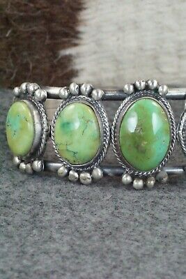 Turquoise & Sterling Silver Bracelet - Thomas Yazzie