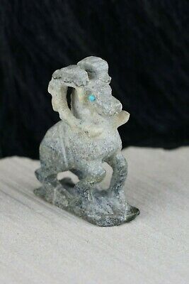 Ram Zuni Fetish Carving - Jerrold Lahaleon - High Lonesome Trading