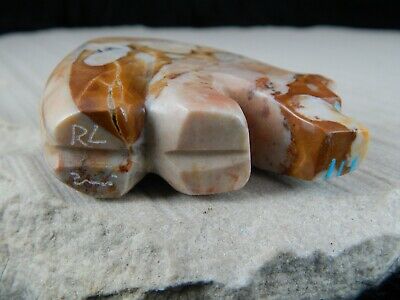 Bear Zuni Fetish Carving - Rodney Laiwakete - High Lonesome Trading