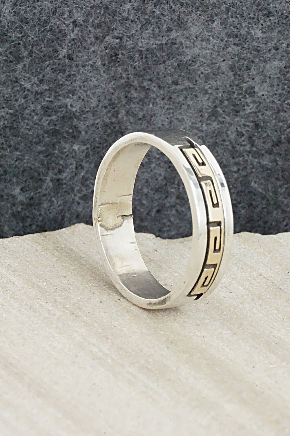 Sterling Silver Ring - Scotty Skeets - Size 10.5