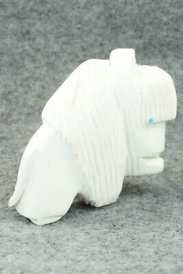 Buffalo Zuni Fetish Carving - Gilbert Lonjose