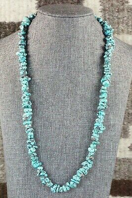Turquoise & Sterling Silver Necklace - Louise Joe