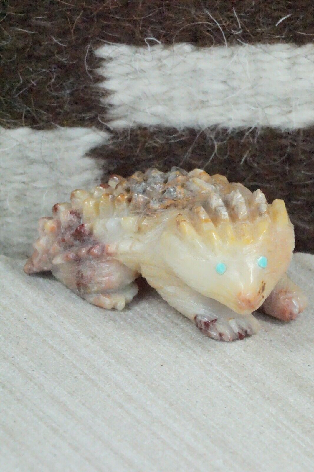Porcupine Zuni Fetish Carving - Jonas Hastito
