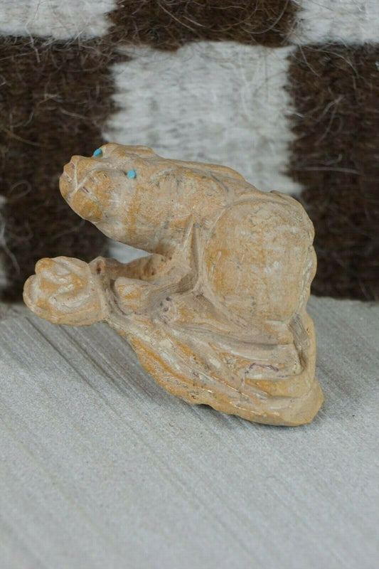 Mountain Lion Zuni Fetish - Jerrold Lahaleon - High Lonesome Trading