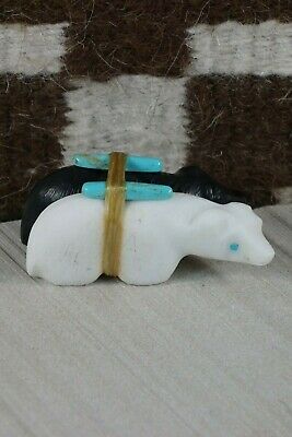 Bear Zuni Fetish Carving - Herbert Halate - High Lonesome Trading