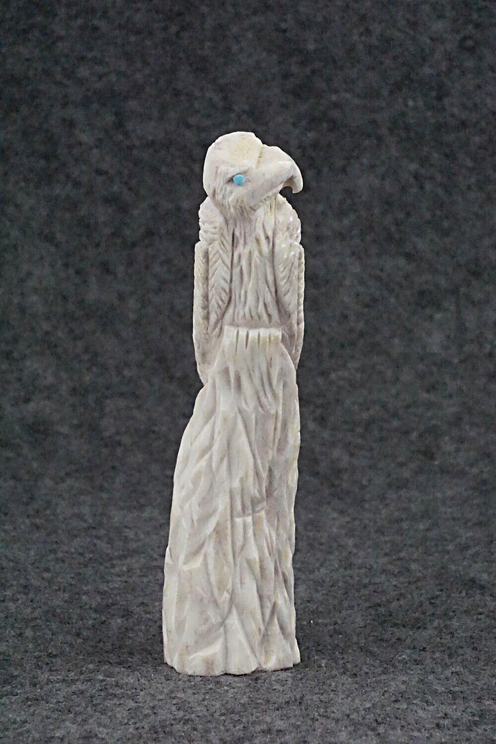 Eagle Zuni Fetish Carving - Mike Tucson