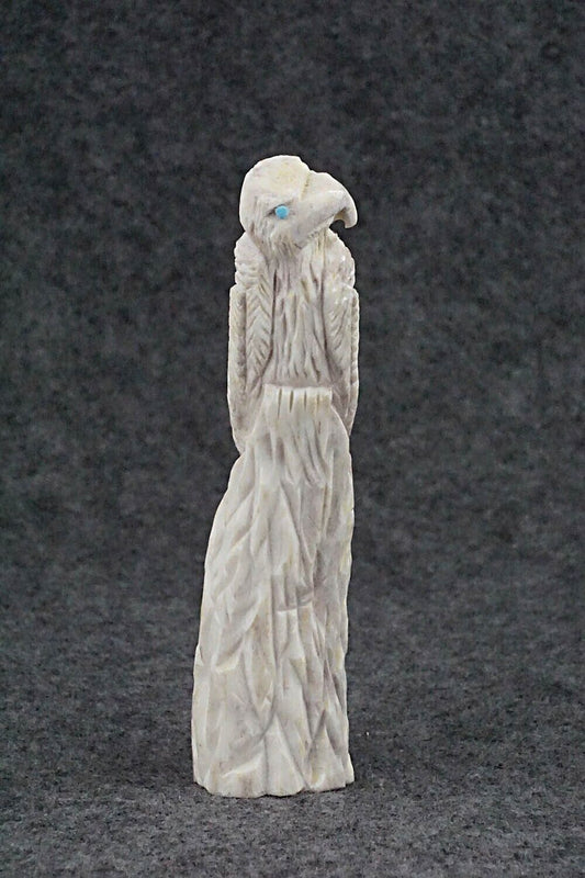Eagle Zuni Fetish Carving - Mike Tucson