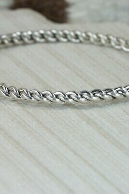 Navajo Sterling Silver Bangle Cuff - Elaine Tahe