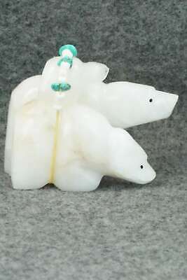Bear Zuni Fetish Carving - Ed Lementino
