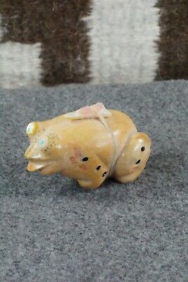 Frog Zuni Fetish Carving - Delvin Leekya