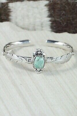 Turquoise & Sterling Silver Bracelet - Bobby Platero