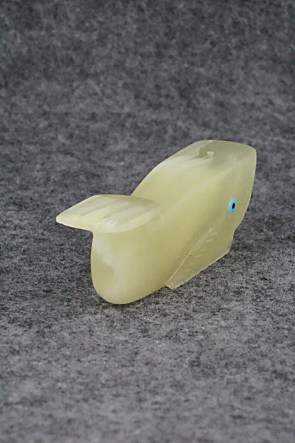 Whale Zuni Fetish Carving - Alex Tsethlikai
