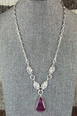 Spiny Oyster & Sterling Silver Necklace - Verley Betone