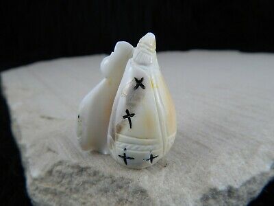 Corn Maiden Zuni Fetish Carving - Faye Quandelacy - High Lonesome Trading